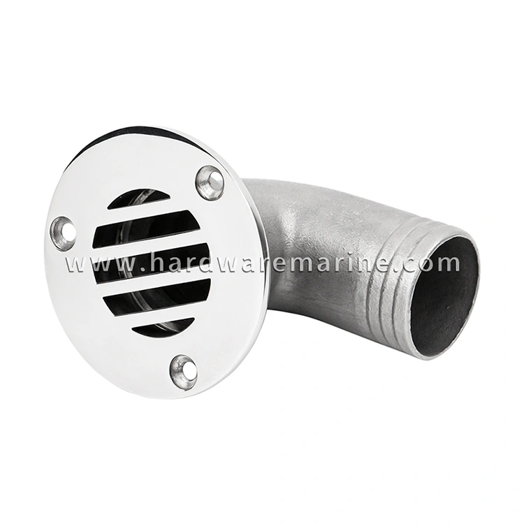 316 Cruach dhosmálta 90 céim deic Mara Drain Scupper